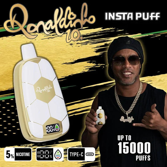 Ronaldinho 10 15K Disposable Vape (5%, 15000 Puffs)