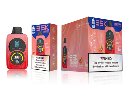 Bang Box 35000 Puffs Disposable Vape - 35ml E-Liquid, 700mAh Disposable Vape 12 Flavors