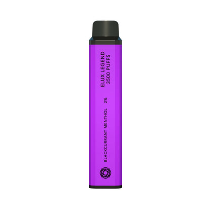 Elux Legend 3500 Puffs Disposable Vape Pen Bar Box Of 10