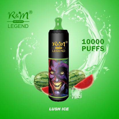 R&M Vape 10000K puffs  Disposable 20ML 850mah 19 Flavor Portable Stylish High-quality E-lectronic c igarette Vape E-liquid V aporizer Pod system Include Nicotine