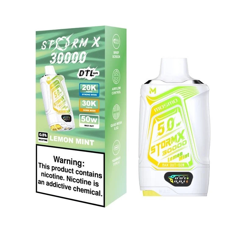 Mosmo Storm X 30000 Puffs Disposable Vape
