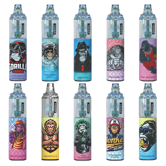 R And M Tornado 7000 Puffs 2 ml 20mg Disposable Vape Air Flow Control Type-C Recgarge