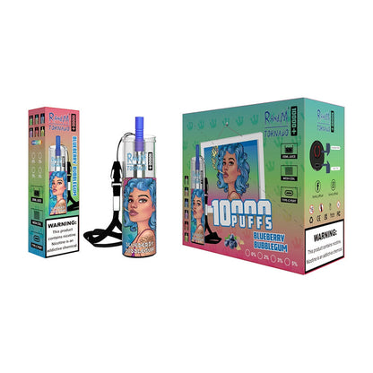 RandM Tornado 10000 | 20ml E-Liquid | 10K Puffs | RGB Lights | 24 Flavors
