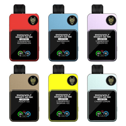 SNOWWOLF Smart HD 15000 Puffs Disposable Vape Wholesale