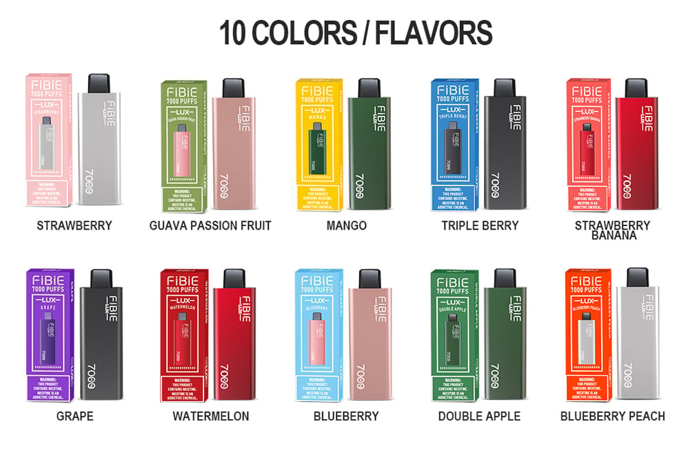 WATERMELON -FIBIE 7000 Puffs Disposable Vapor Wands(7000 PUFFS)