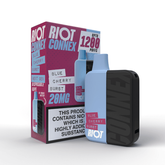 Blue Cherry Burst - Riot Connex Pod Kit - 1200 PUFFS