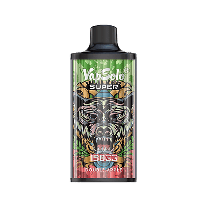 VapSolo Super 15K Puffs Disposable Vape | Ajustable Airflow,Mesh Coil,Type-C Port
