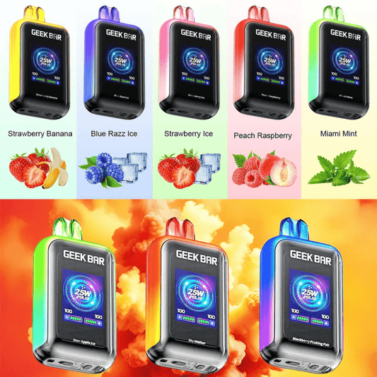 Geek Bar Skyview 25K Disposable Vape - Strawberry Banana